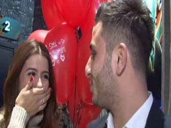 Emre Işık'tan Film gibi evlilik teklifi