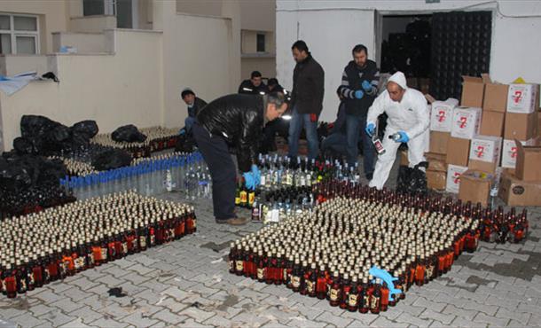 Yılbaşı öncesi sahte içki operasyonu