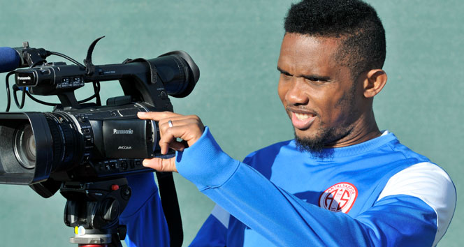 Kameraman Eto'o!