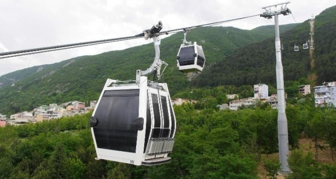 Bursa'da teleferik seferleri iptal