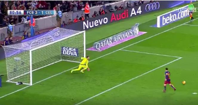 Messi'den efsane penaltı