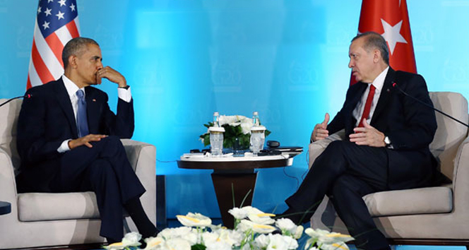 Cumhurbaşkanı Recep Tayyip Erdoğan, Obama görüşmesi sona erdi!