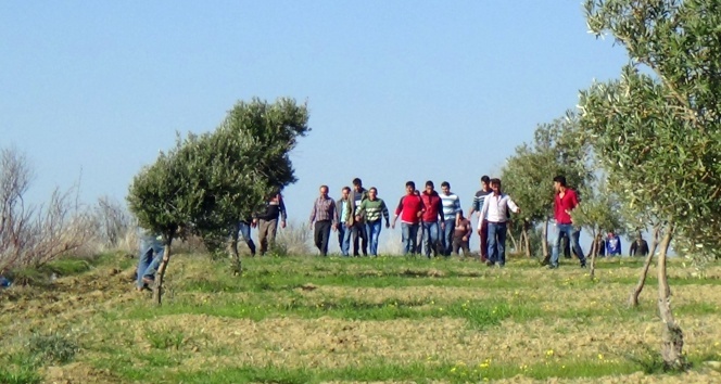 Hatay sınırında İHA düştü