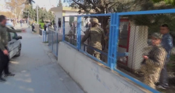 Jandarma lojmanlarına roket mermisi düştü