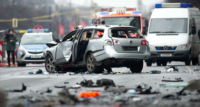 Almanya'nın başkenti Berlin'de Bombalı saldırı!