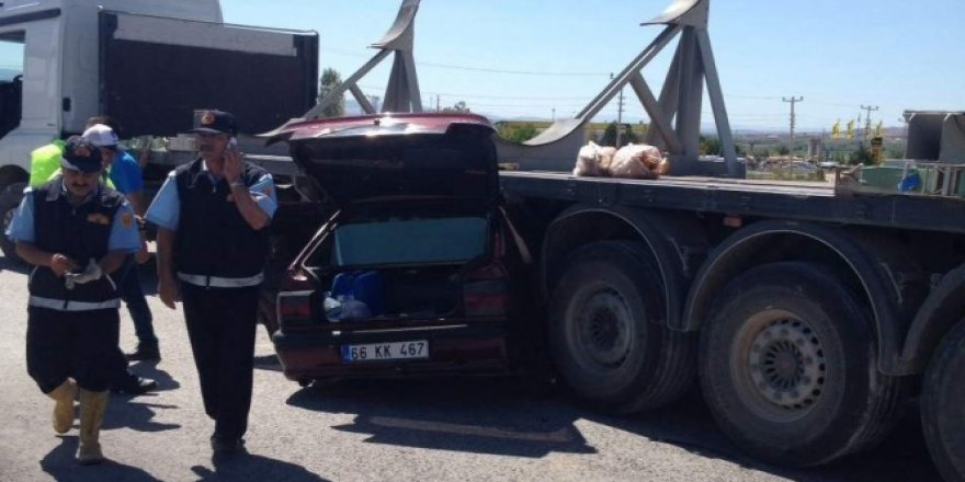 Yozgat’ta trafik kazası: 3 kişi..