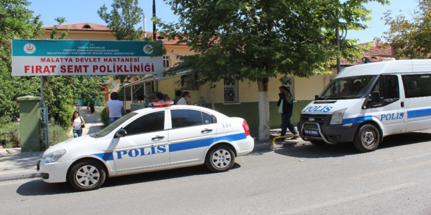 Malatya'da hastaya kızan hemşire 4 kişiyi yaraladı!