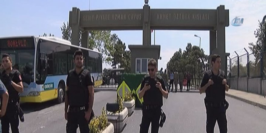 Habipler’deki askeri kışlada hareketlilik