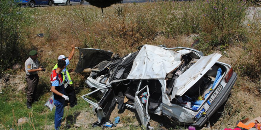 Amasya’da korkunç kaza: 4 ölü