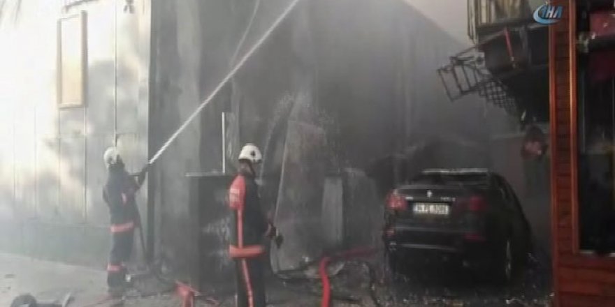 İstanbul, Ataşehir'de büyük yangın