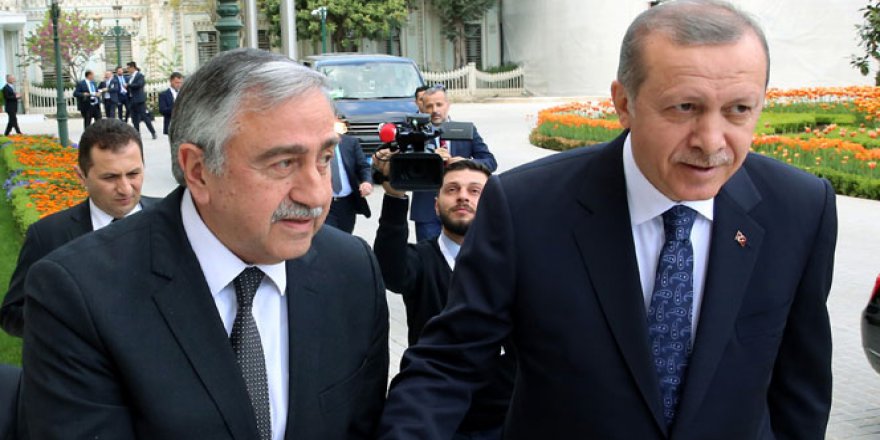 Cumhurbaşkanı Erdoğan, Mustafa Akıncı ile görüştü!