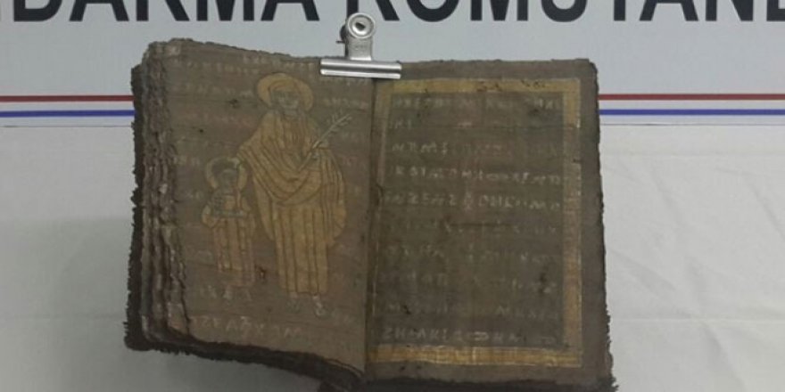 Aksaray'da el yazması tarihi İncil ele geçirildi!