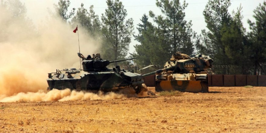 Fırat Kalkanı harekatında 25 hedef 107 kez vuruldu!