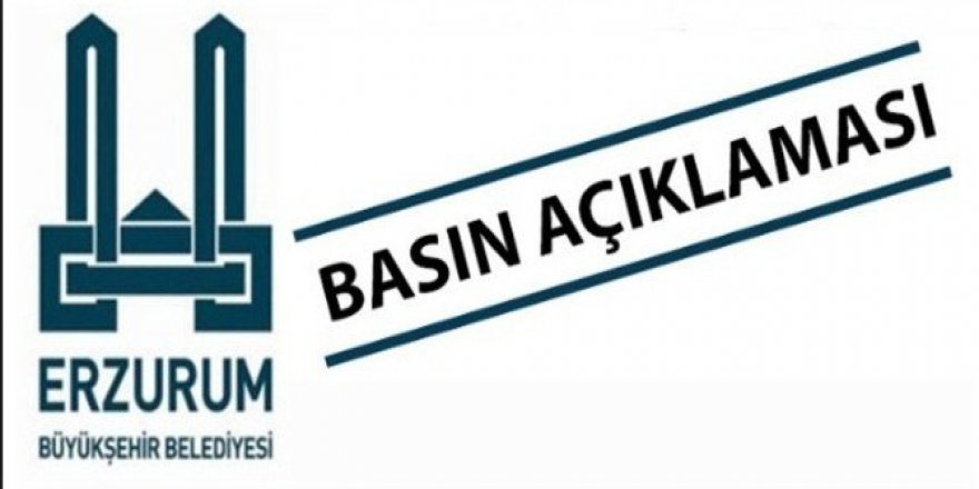 Erzurum Büyükşehir Belediyesinden Su Açıklaması!