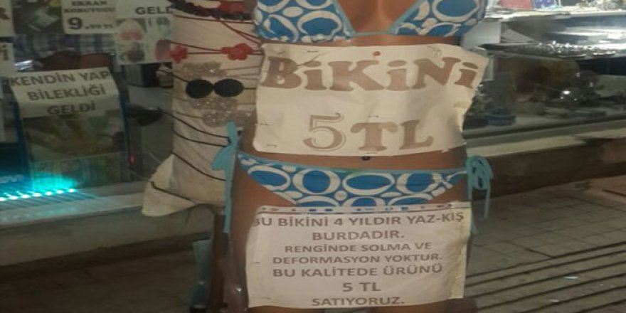 İzmir'de 4 yıldır satılmayan ürünü için ilginç yazı