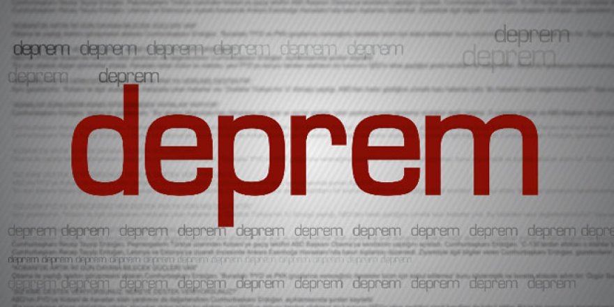 Manisa'da iki ayrı deprem!