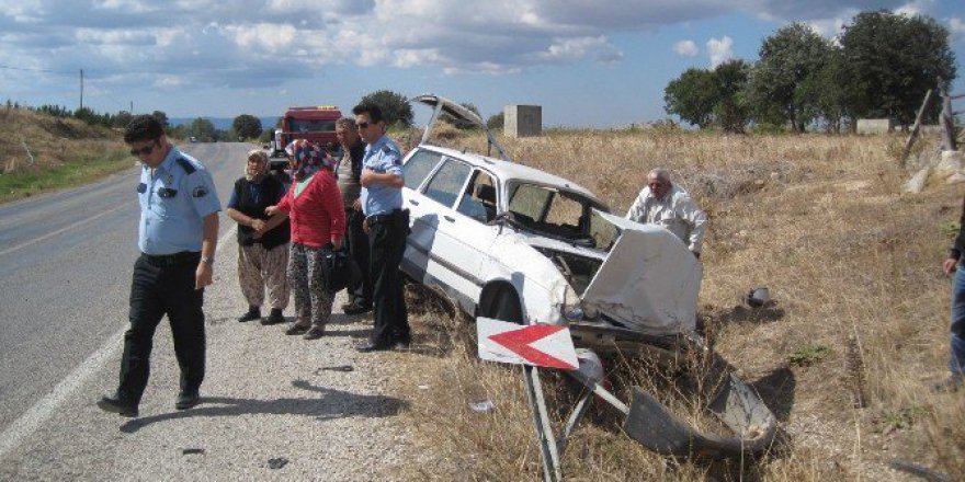 Çanakkale, Bayramiç’te Trafik Kazası: 1 Yaralı