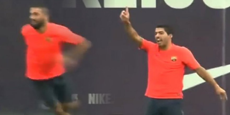 Arda Turan'dan Suarez'i kızartan hareket