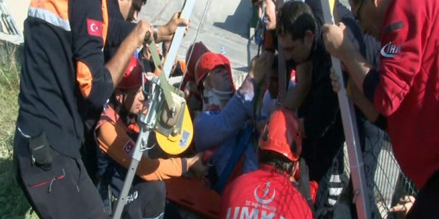 Bursa'da 5 metrelik çukurda can pazarı