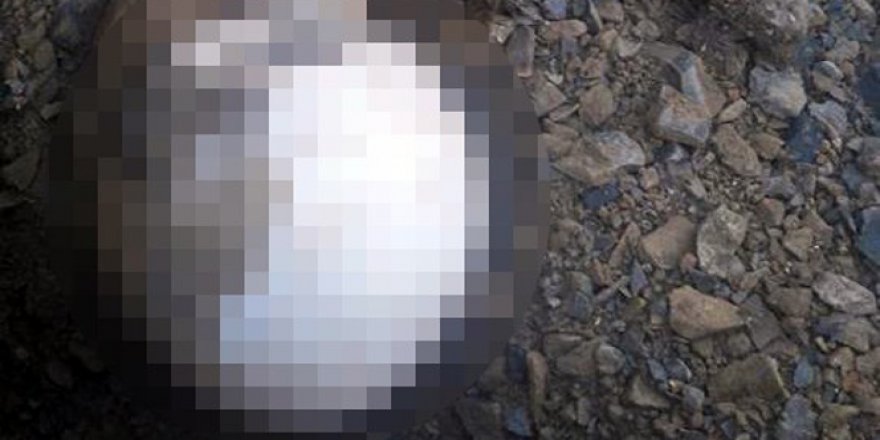 Taş ocağında bağlı erkek cesedi bulundu!