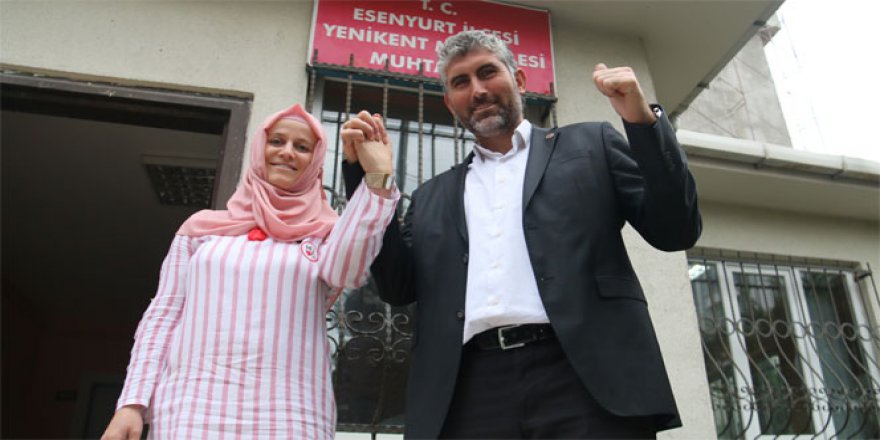 Huriye ve Önder Ay çiftleri Türkiye'nin ilk karı koca kadın muhtarları