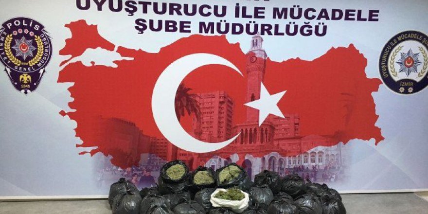 İzmir'de Uyuşturucu Tacirlerine Ağır Darbe! 2 Milyon 100 Bin...