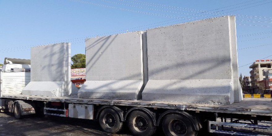 Şanlıurfa, Akçakale’ye Sınır Güvenliği İçin Beton Duvarlar Getiriliyor