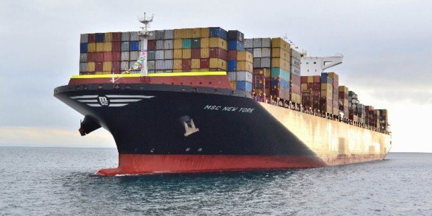 Türkiye’ye Bugüne Kadar Gelen En Büyük Gemi ''MSC New York'' Tekirdağ’da