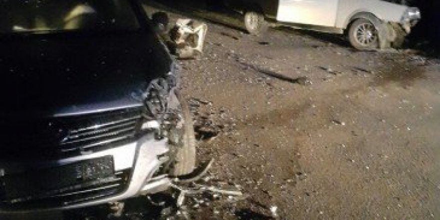 Bartın-Kozcağız Yolunda Trafik Kazası 2 Yaralı