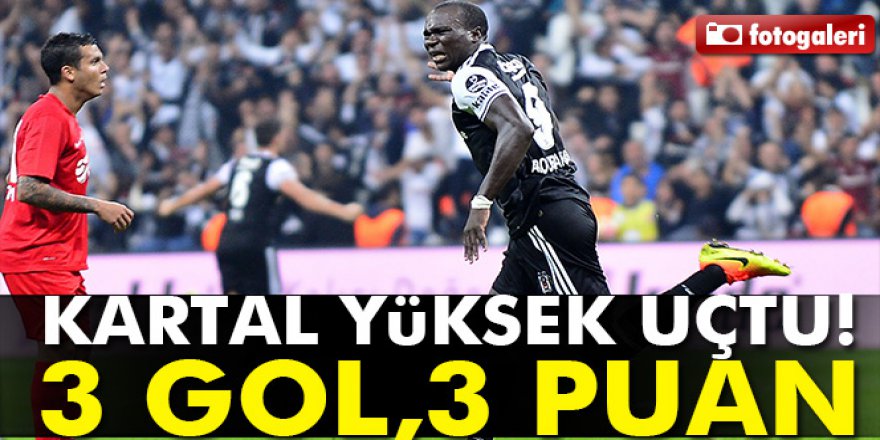 Beşiktaş Antalyaspor maçı özet ve goller