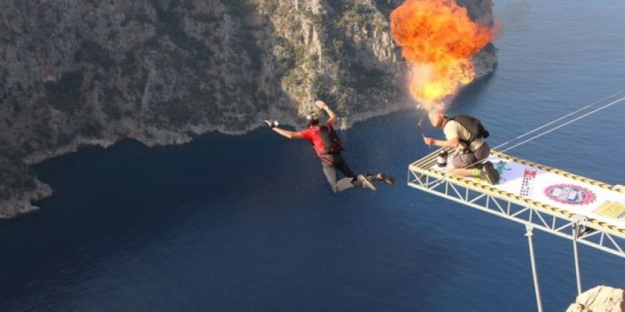 Kelebekler Vadisi adrenalin tutkunlarını ağırladı