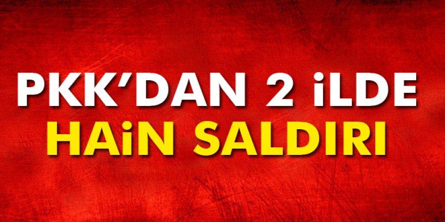 PKK'dan Derik'e ve Şırnak Belediyesine Hain Saldırı!
