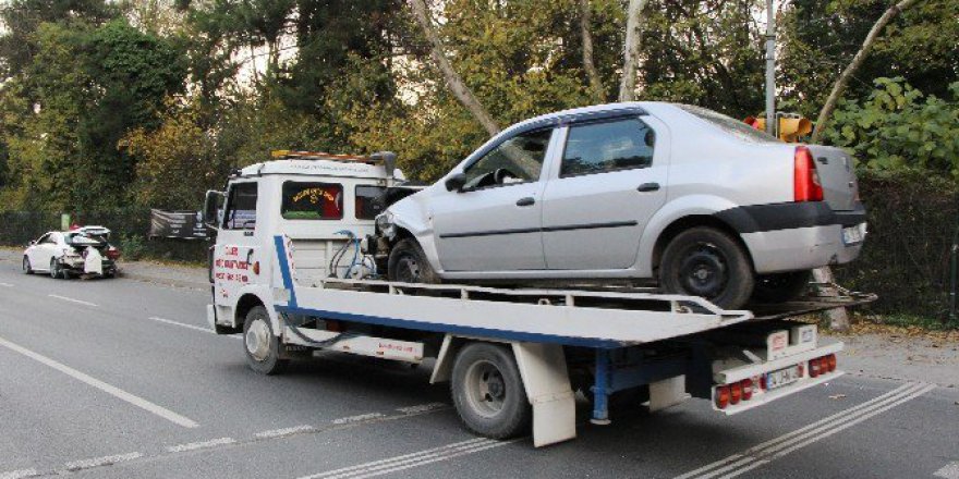 Sarıyer Maslak’ta Trafik Kazası: 6 Yaralı