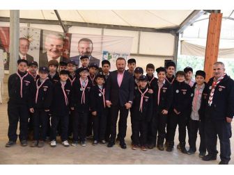 İzciler Kampta Kaldı