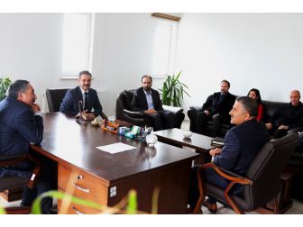 Ağrı İbrahim Çeçen Üniversitesi Rektörü Eleşkirt’e Ziyarette Bulundu