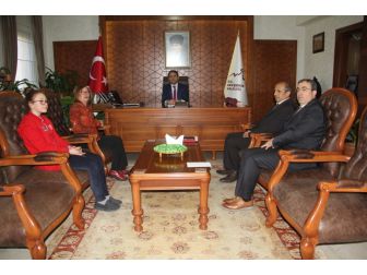Satranç Federasyonu İl Temsilciliğinden Vali Aktaş’a Ziyaret