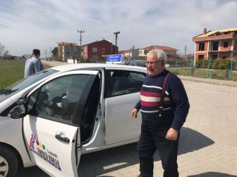 75 Yaşında Ehliyet Aldı
