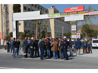 Söke Sanayi Esnafının Kavşak Eylemi