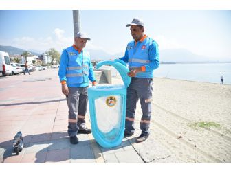 Alanya Belediyesi’nden Şeffaf Çöp Kovaları