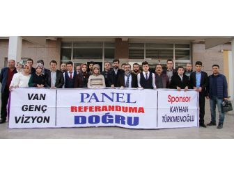‘Van Genç Vizyon’ Referandum İçin Alana İndi