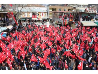 Sason’da ‘Teröre Hayır, Kardeşliğe Evet’ Mitingi