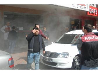 Edremit Mhp Binasında Korkutan Duman