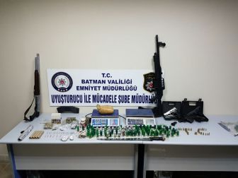 Batman’da Silah Ve Mühimmat Ele Geçirildi