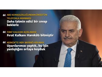 Başbakan Yıldırım: Fırat Kalkanı Harekatı Bitmiştir