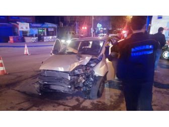 Ankara, Ragıp Tüzün Caddesi'nde Trafik Kazası