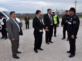 Başsavcı Yeldan’dan Uygulama Yapan Polise Ziyaret