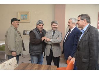 Başkan Baran Ve Milletvekili Şeker, ‘Evet’ İçin Destek İstedi