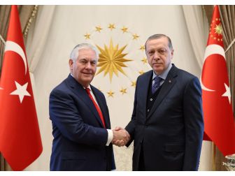 Cumhurbaşkanı Erdoğan, Abd Dışişleri Bakanını Kabul Etti