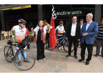 Sağlık İçin 580 Kilometre Pedal Çevirecekler