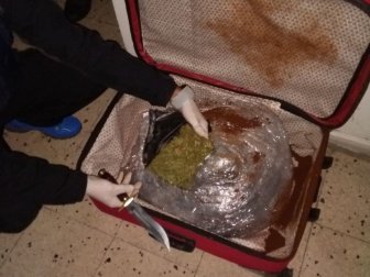 Yolcu Otobüsünde 6 Kilogram Esrar Ele Geçirildi